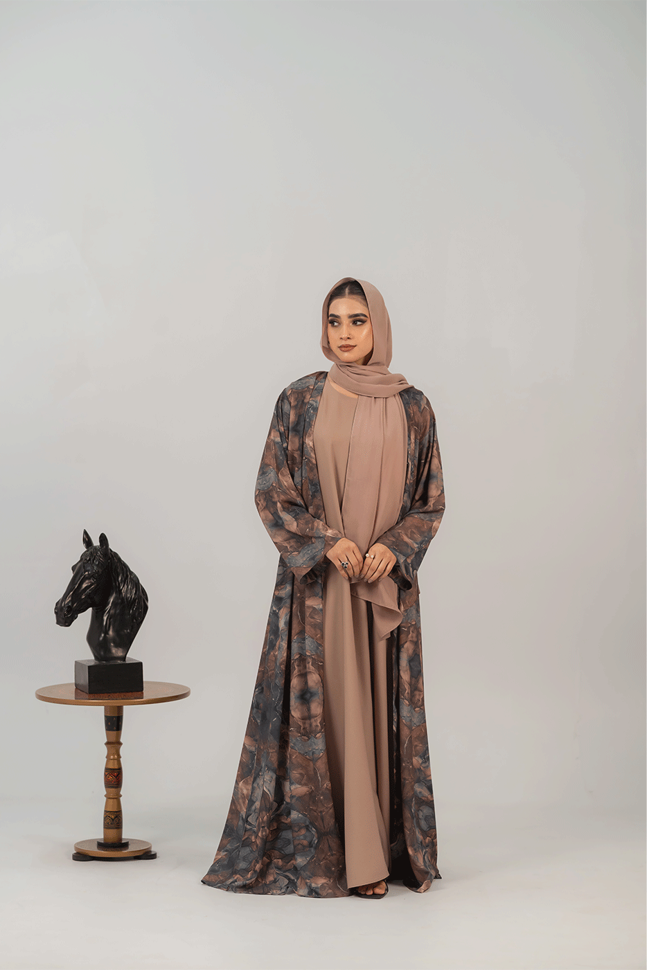 Marble Mauve Kimono